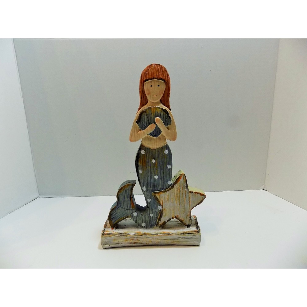 NEW Little Mermaid Sculpture Figurine Statue Coastal Decor